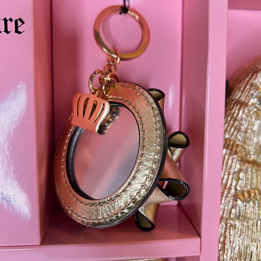 Juicy Couture 3 Piece Gold Mini Hobo Bag Gift Set - Picture 2 of 5